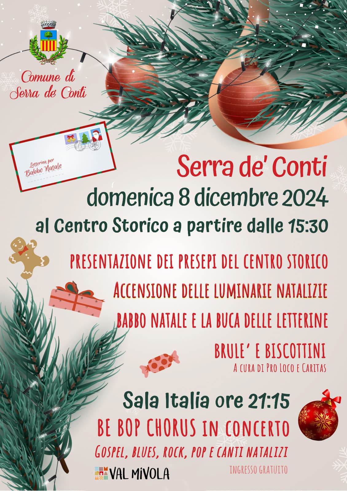 locandina  8TH DECEMBER IN SERRA DE CONTI