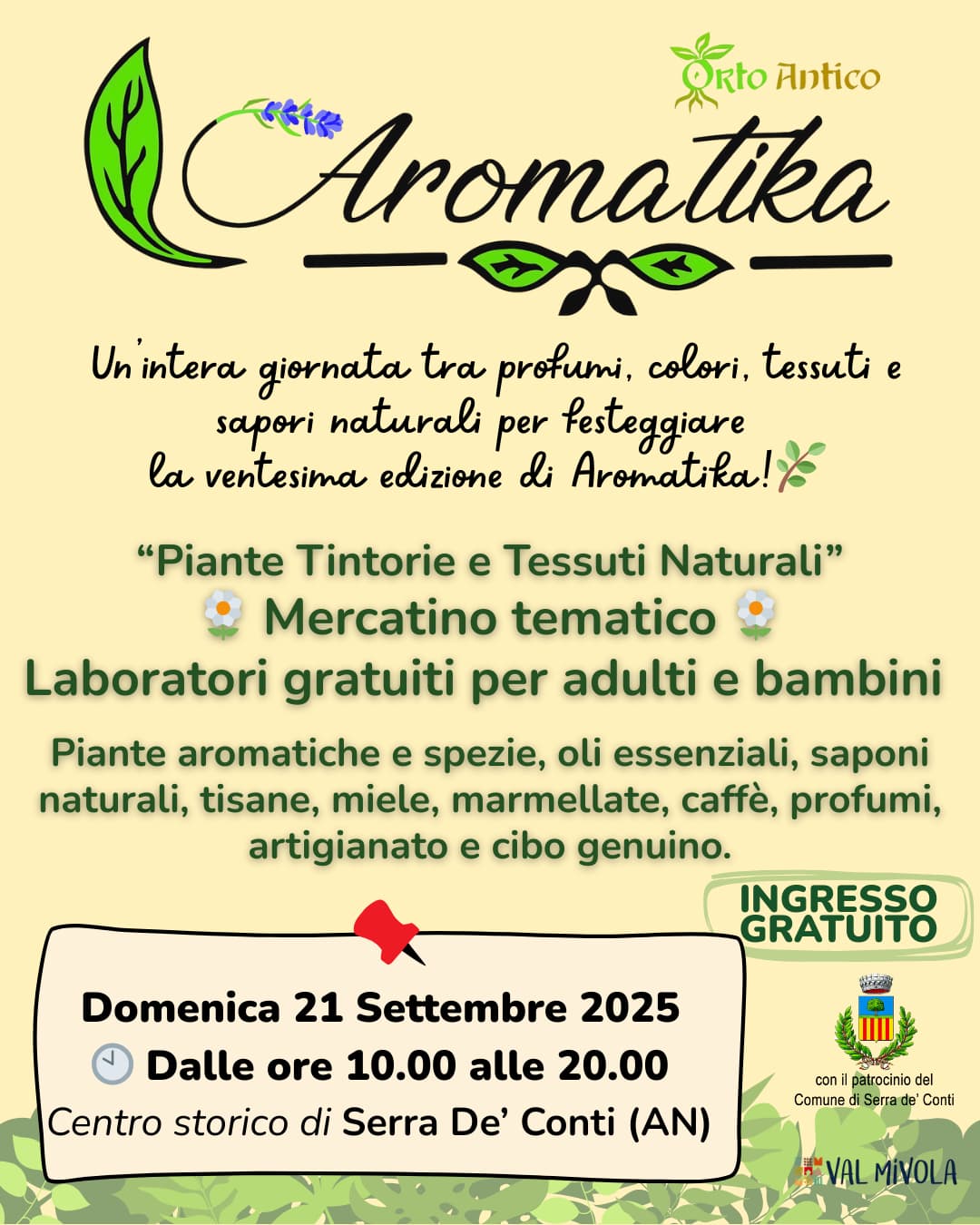 locandina  AROMATIKA