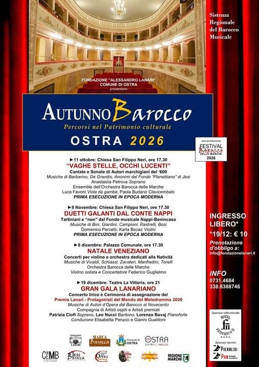 locandina  Autunno Barocco